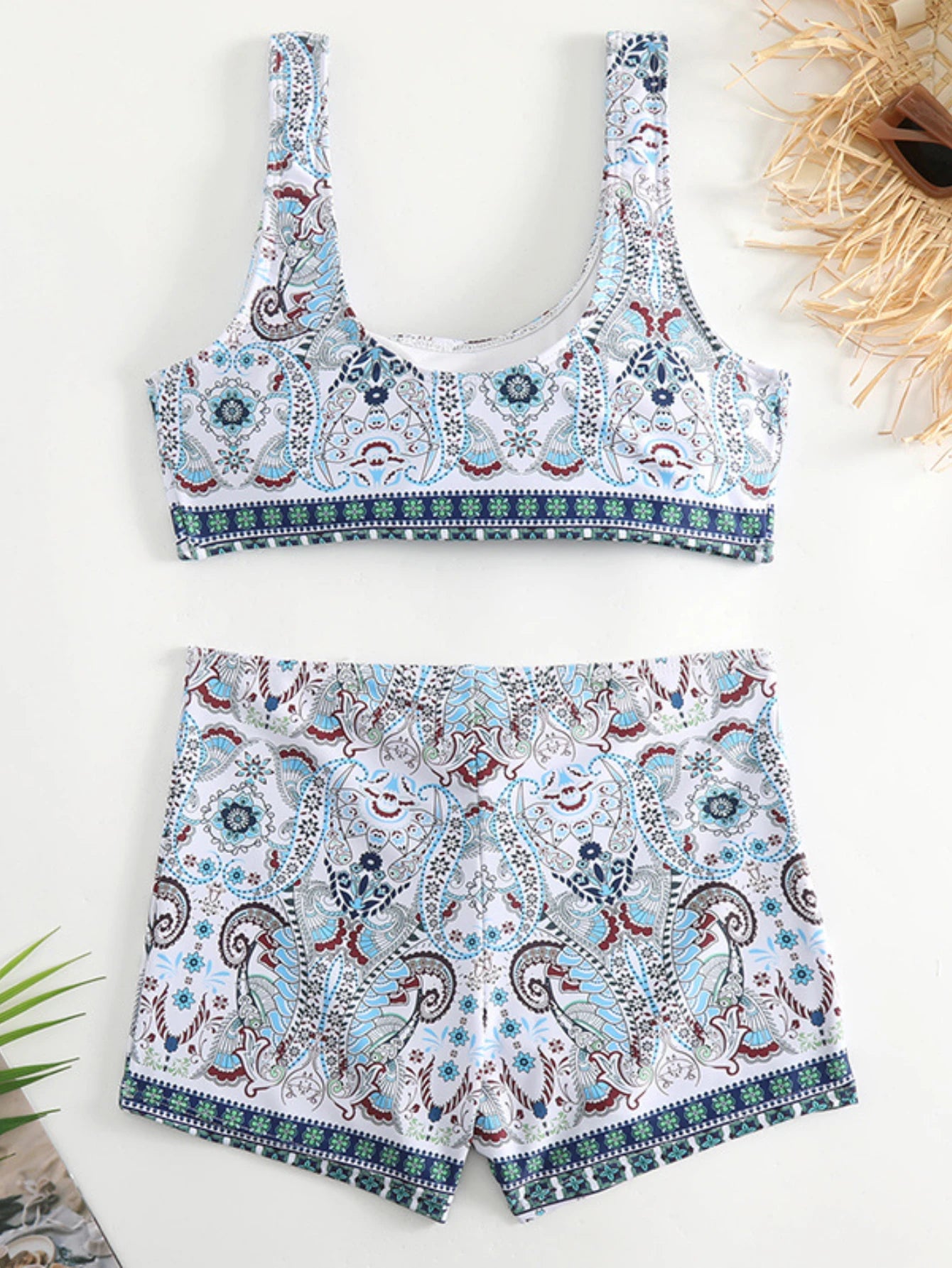 Ethnic-Style Kini Dark Blue
