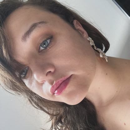 Double Flower Earrings