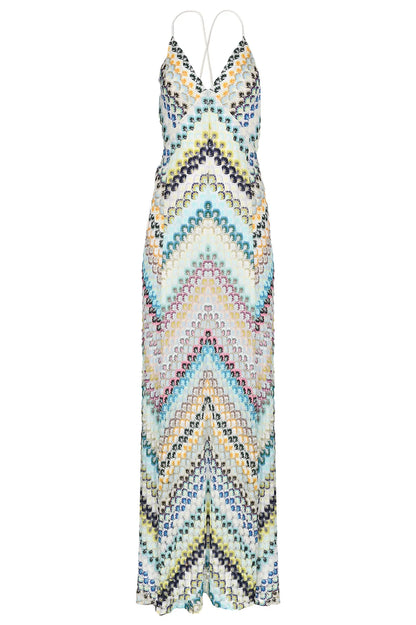Boho Crochet Patchwork Dress