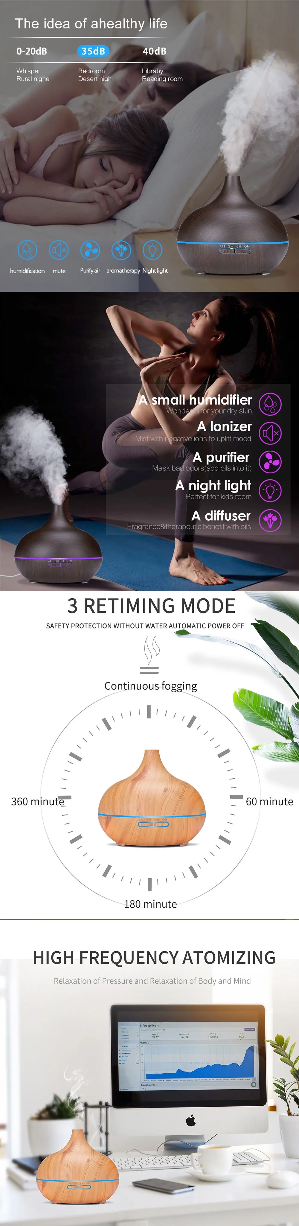 Humidifier and or Aromatherapy
