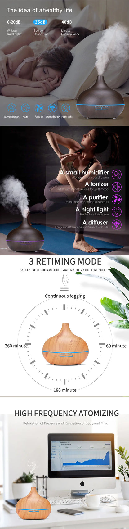 Humidifier and or Aromatherapy