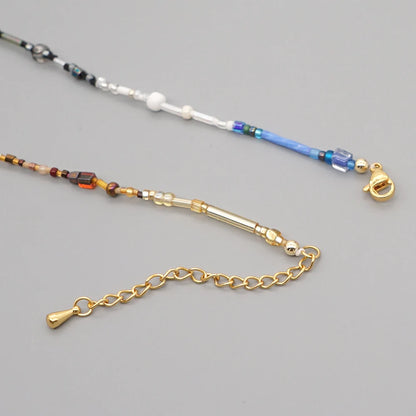 Boho Pretty Beaded Choker