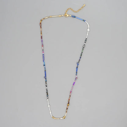 Boho Pretty Beaded Choker