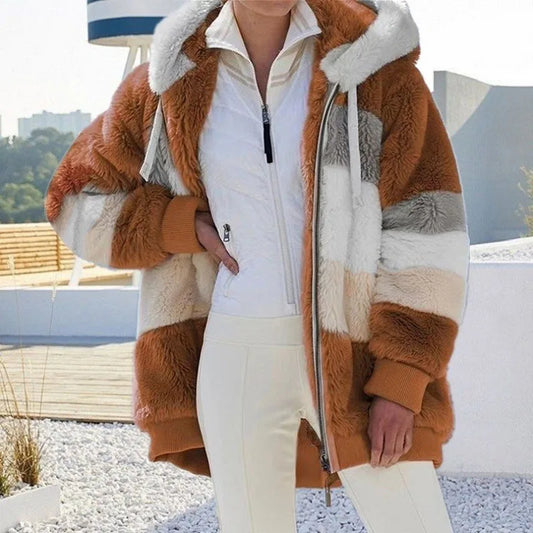 Loose Plush Coat