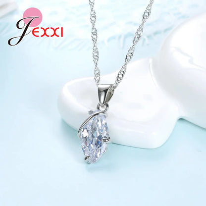 Cubic Zirconia Jewelry Set
