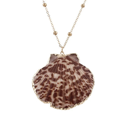 Gold-Plated Shell Necklaces