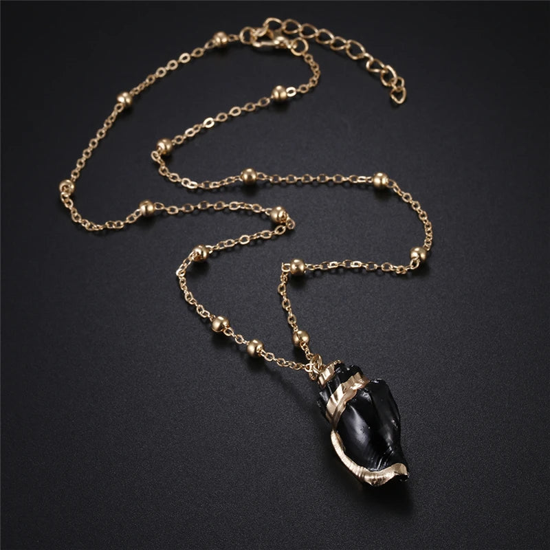 Gold-Plated Shell Necklaces