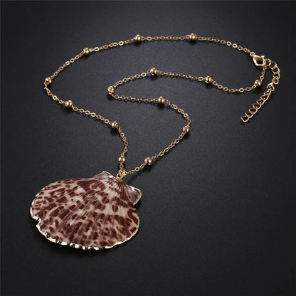 Gold-Plated Shell Necklaces