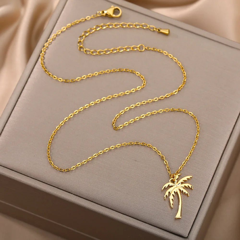 Coconut Palm Necklace