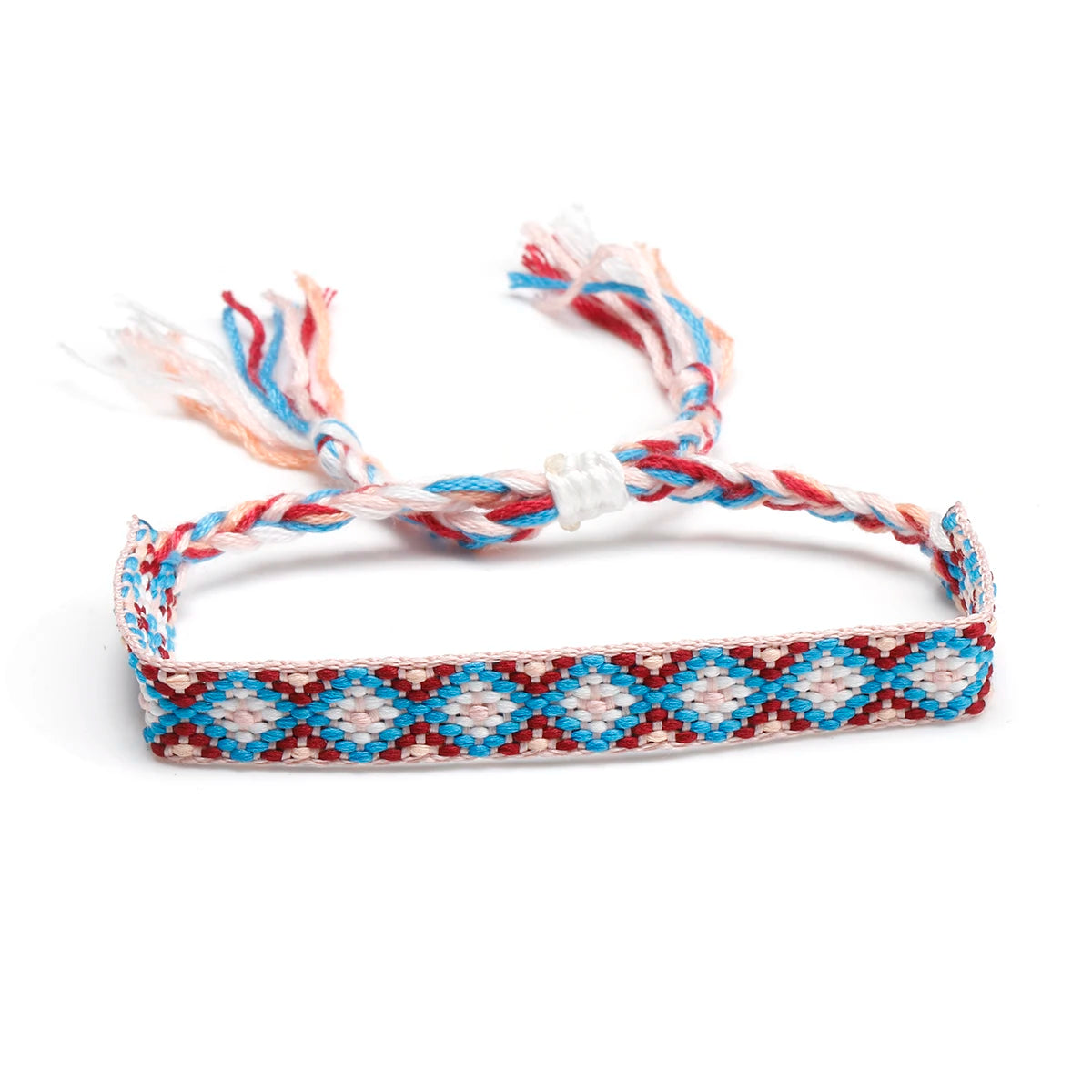 Handwoven Friendship Bracelets! Blue Stripes