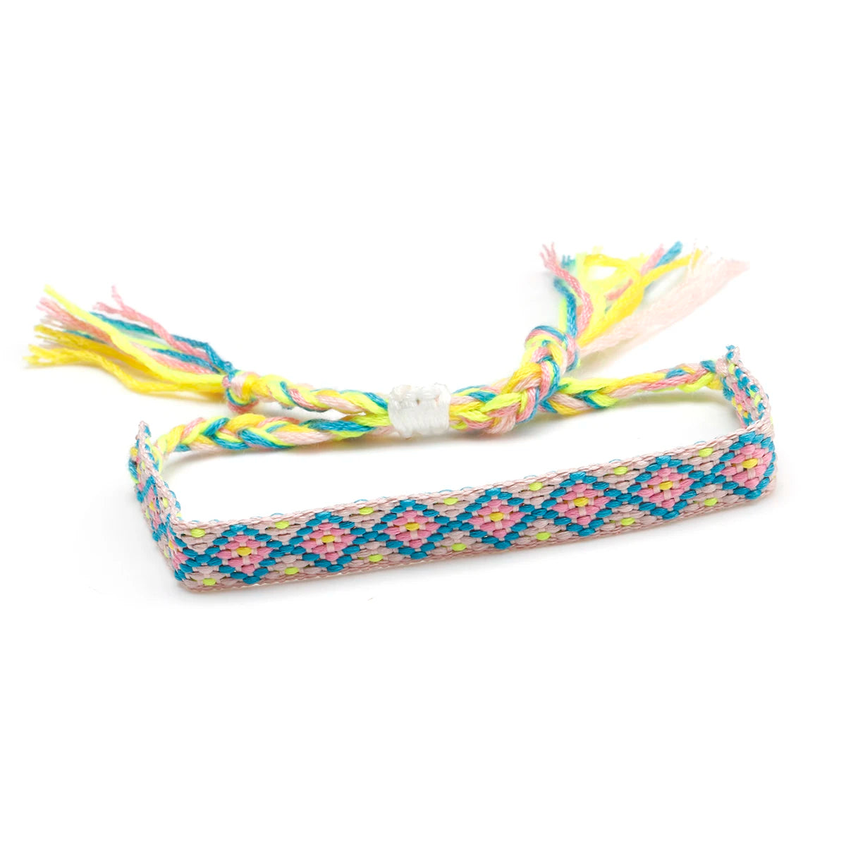 Handwoven Friendship Bracelets! Blues and Yellows