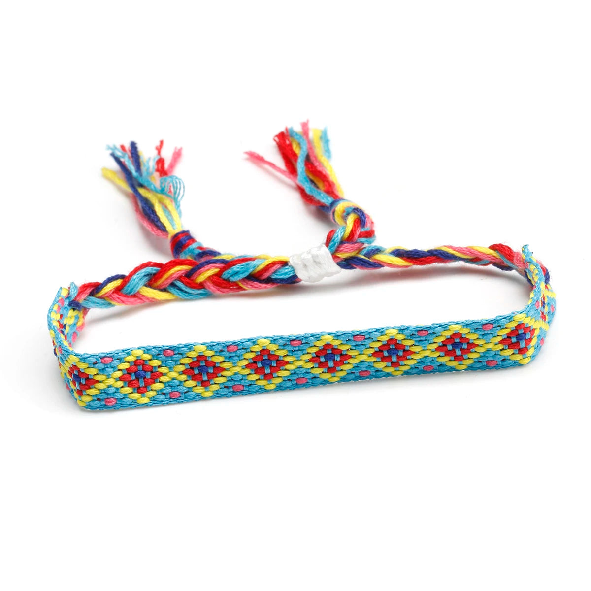 Handwoven Friendship Bracelets! Yellow Diamonds