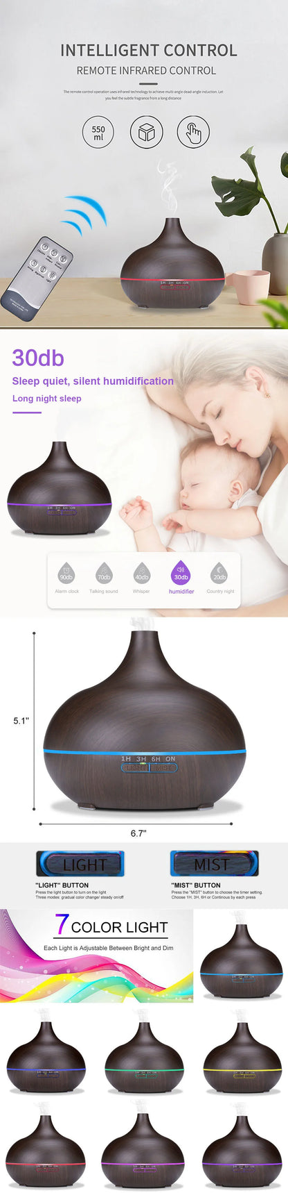 Humidifier and or Aromatherapy