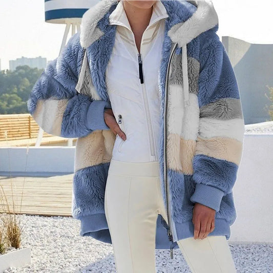 Loose Plush Coat
