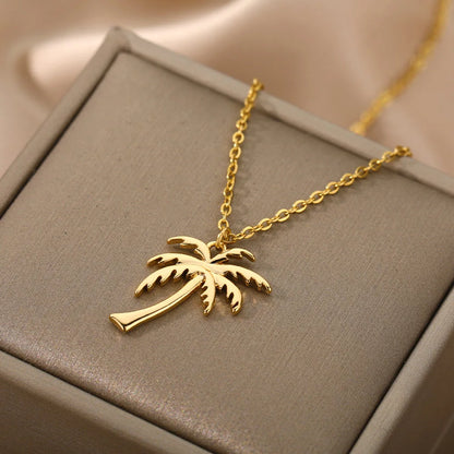 Coconut Palm Necklace