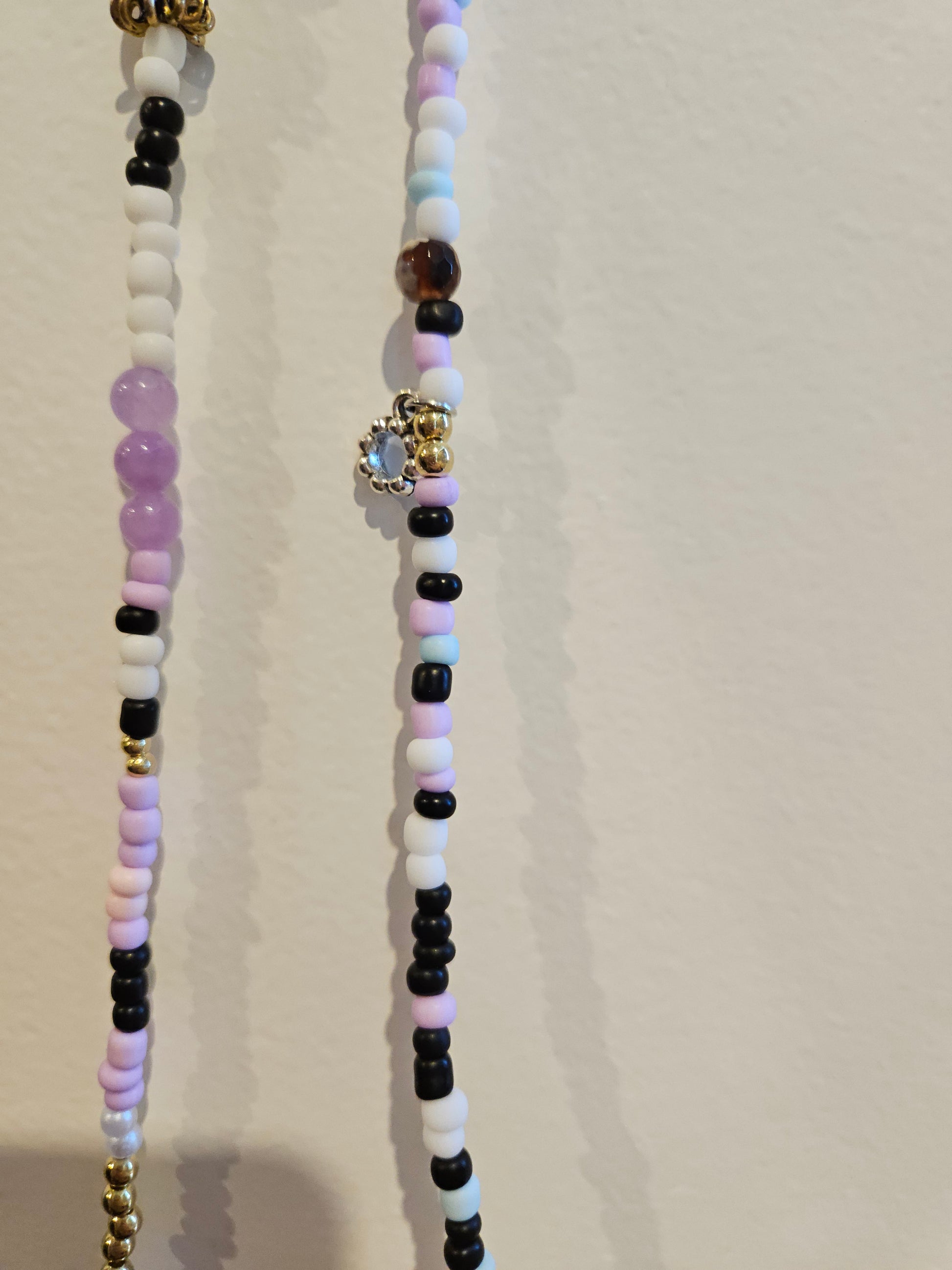 Crystal and Seed Bead Hip Chains! Fun Times