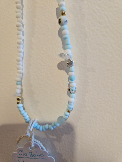 Crystal Bead Hip Chains for Beach Vibes