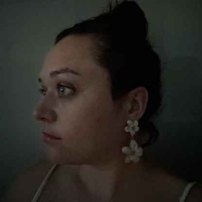 Double Flower Earrings