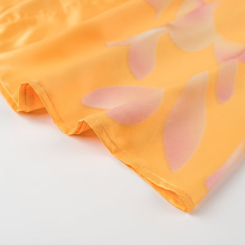Pretty Yellow Boho Dress