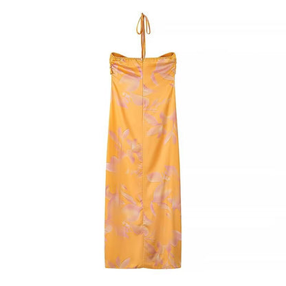 Pretty Yellow Boho Dress