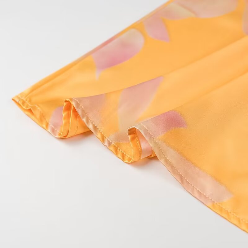 Pretty Yellow Boho Dress