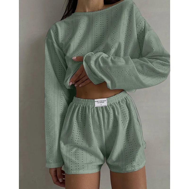 Eyelet Pajamas