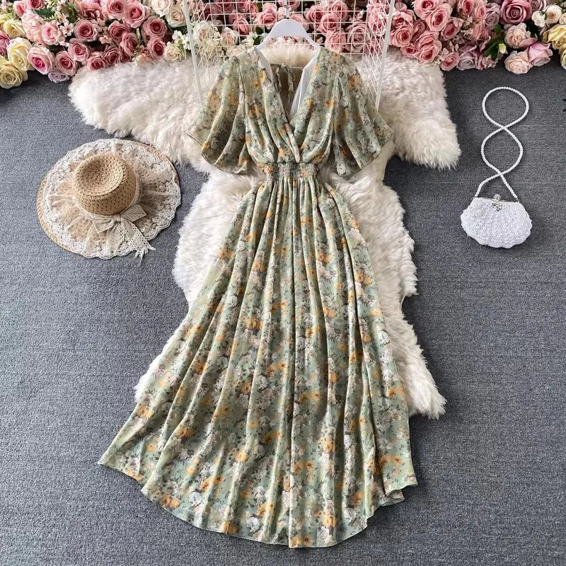Floral Vestidos Dress