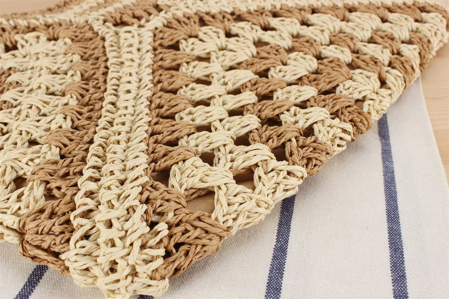 Straw Boho Bag