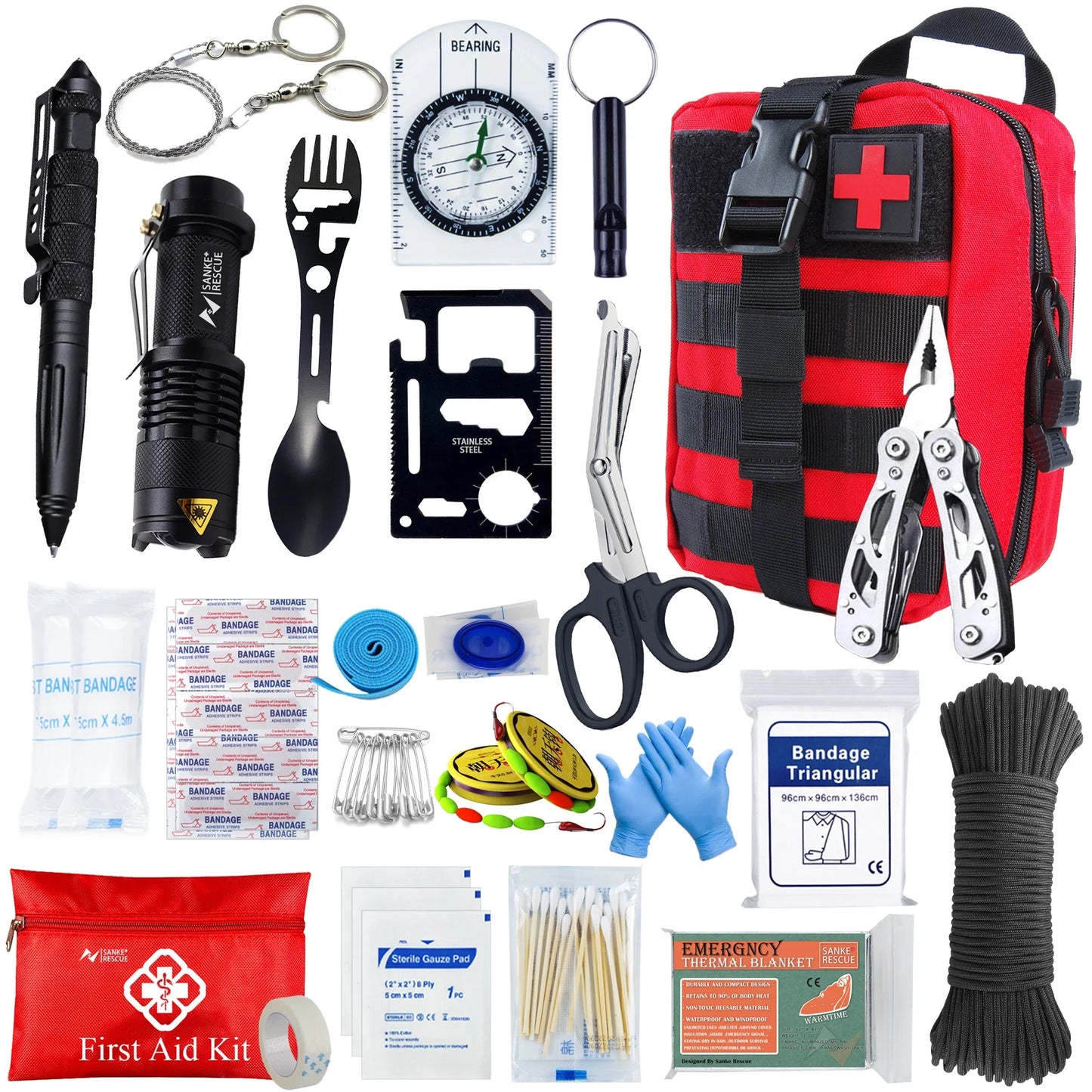 Survival First Aid Camping Kit