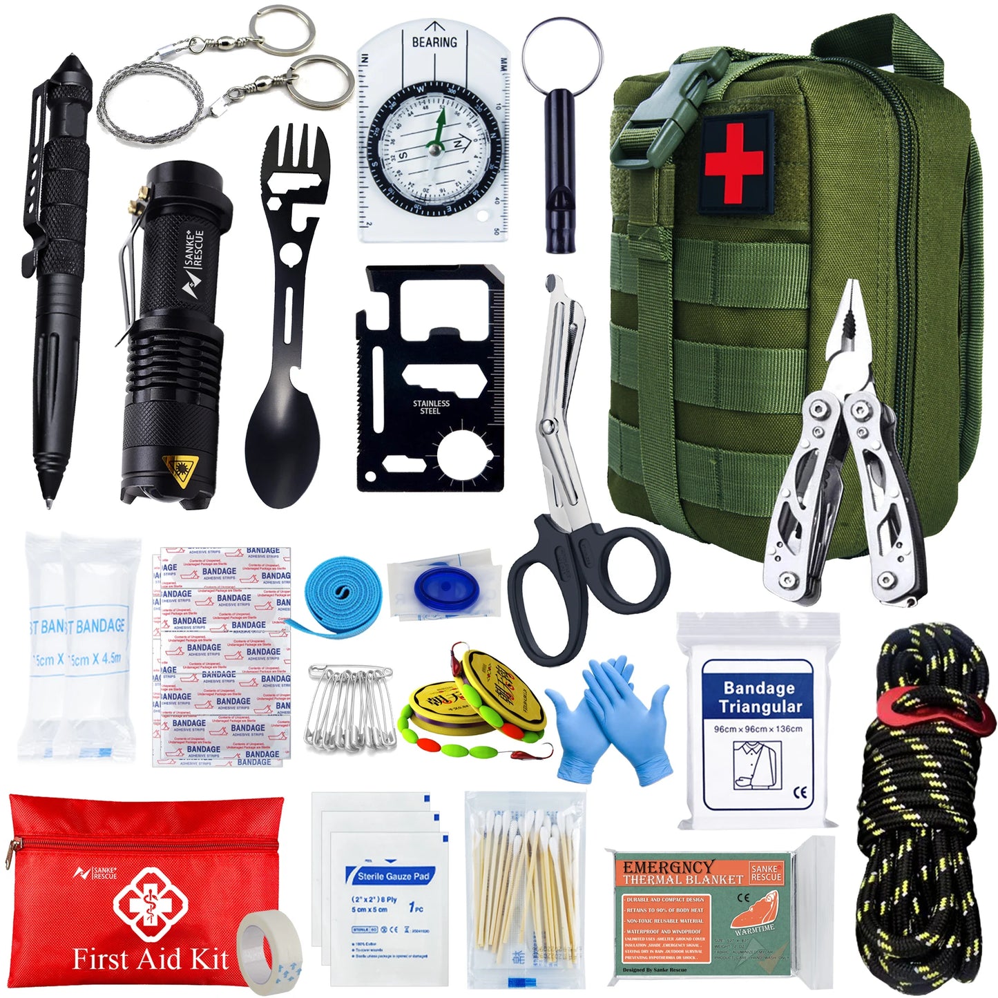 Survival First Aid Camping Kit