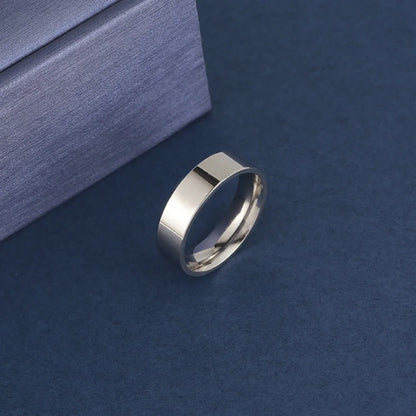 Black Matte Men's Ring