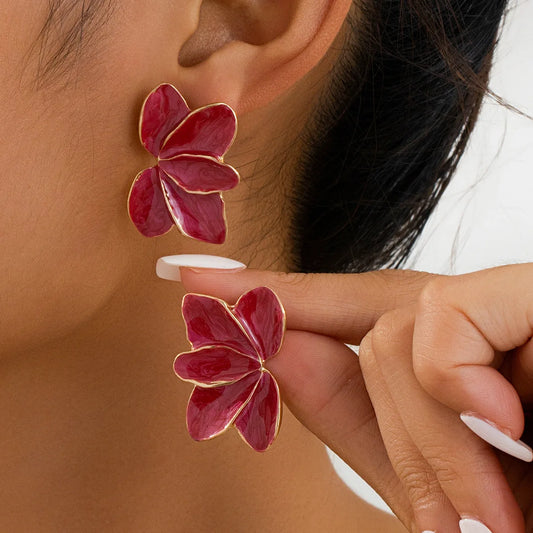 Petal Drop Earrings