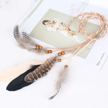 Boho Feather Headbands!