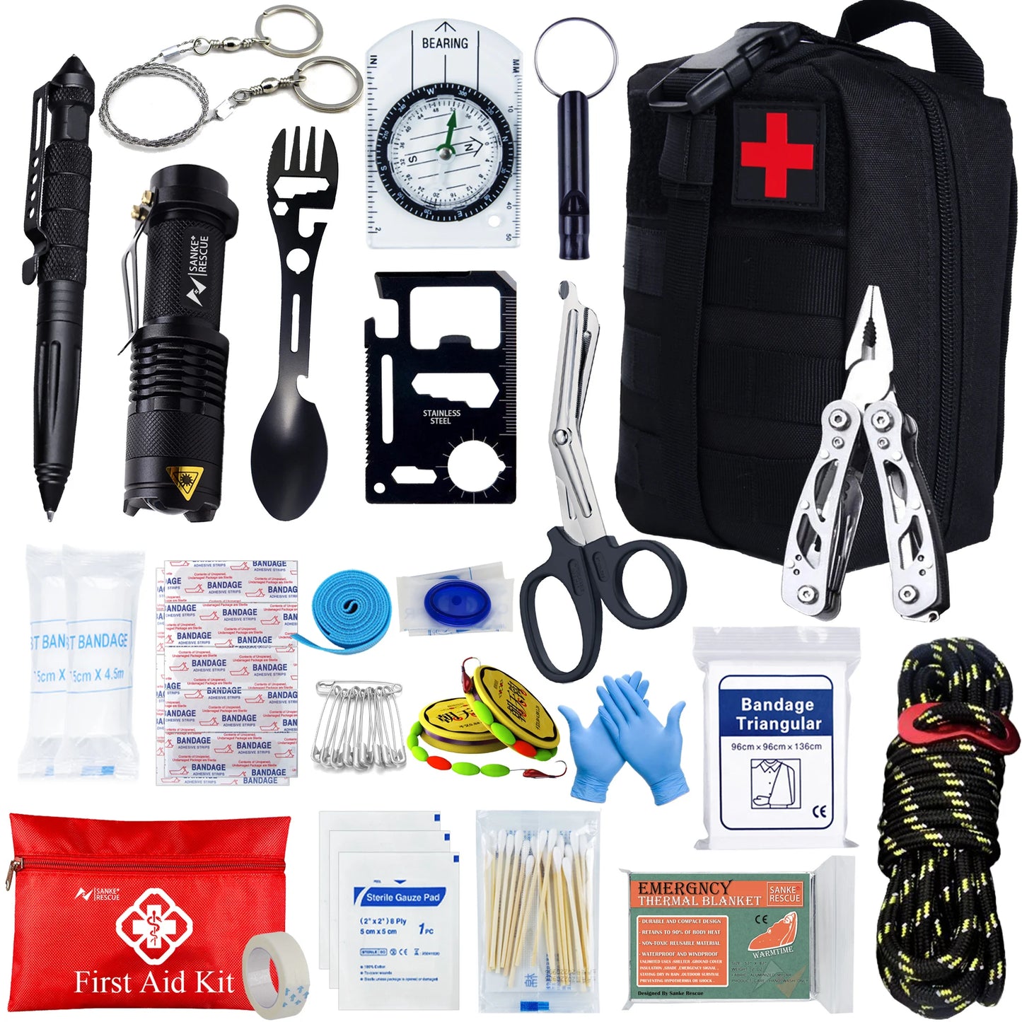 Survival First Aid Camping Kit