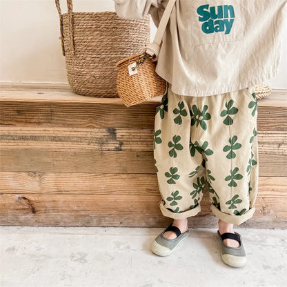 Hawaiian Floral Pants