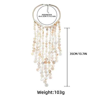 Multi-Layered Beachy Necklace