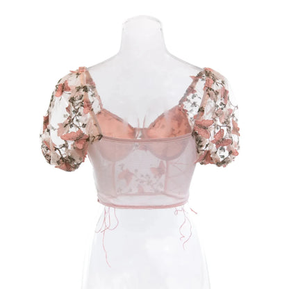 Puffed Sleeve Top