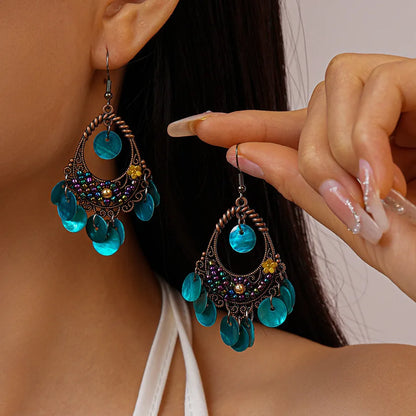 Hollow Shell Earrings