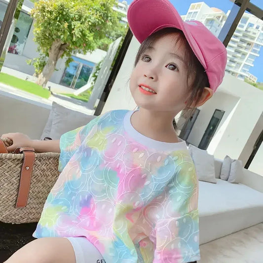 Tie Dye Smiley Top!