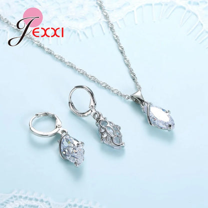 Cubic Zirconia Jewelry Set