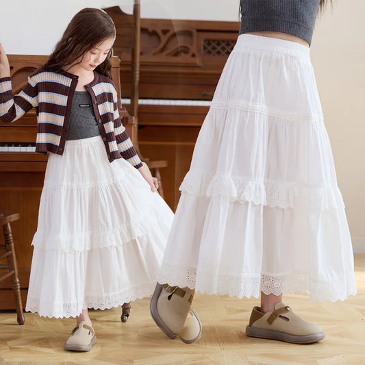 Teenage Ruched Frill Skirt