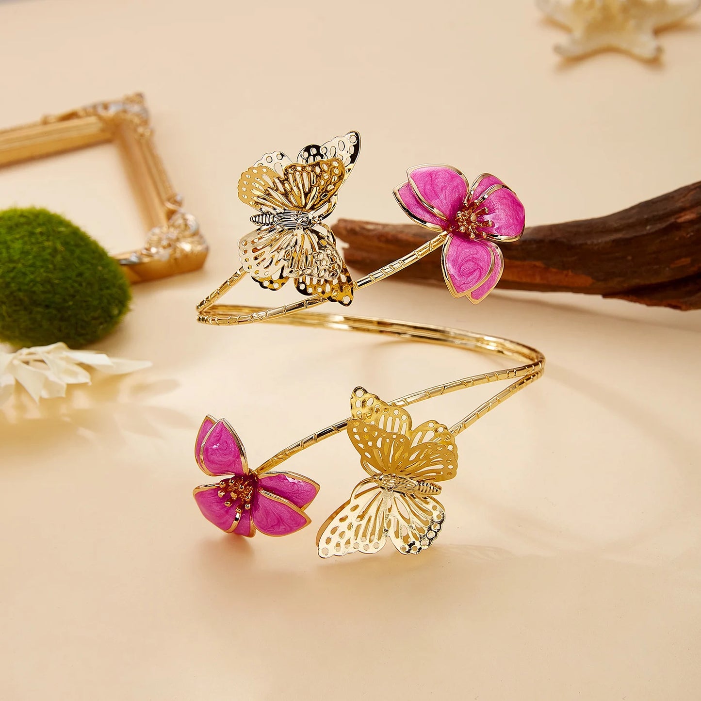 Brazalete bohemio estilo tailandés