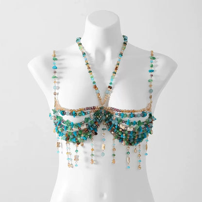 Colourful Beaded Tops