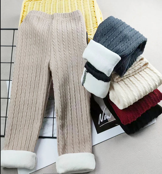 Girl's Plush Pants