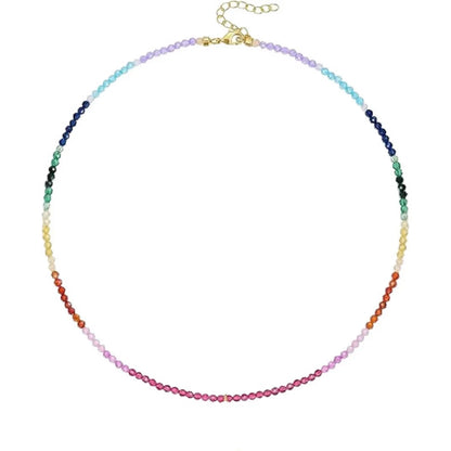 Beaded 14K Gold Plated Necklace