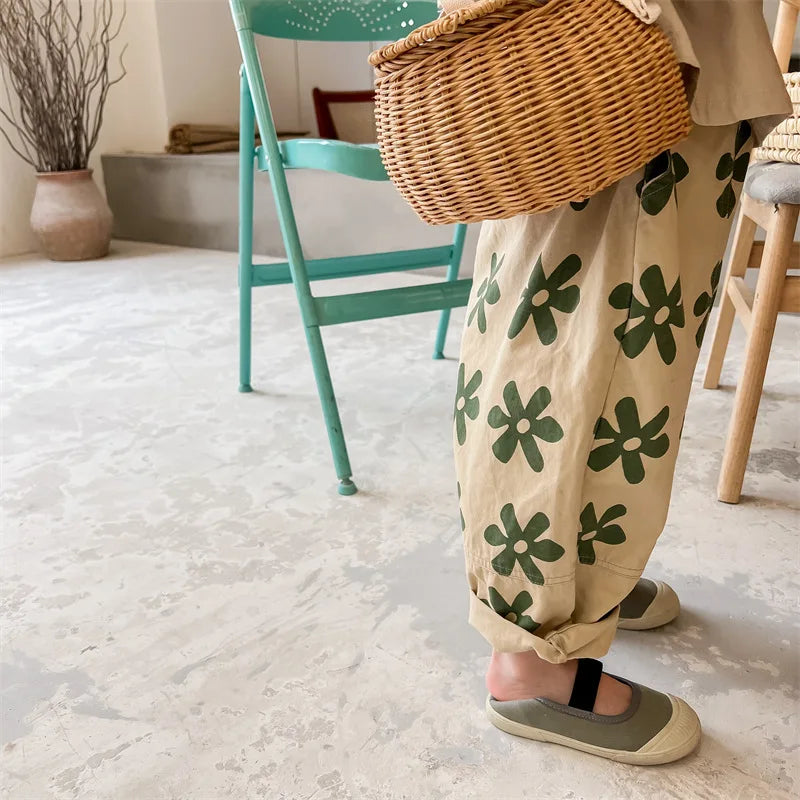 Hawaiian Floral Pants