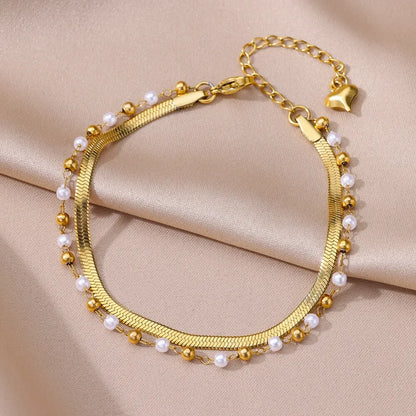 Waterproof Stainless Steel Anklets