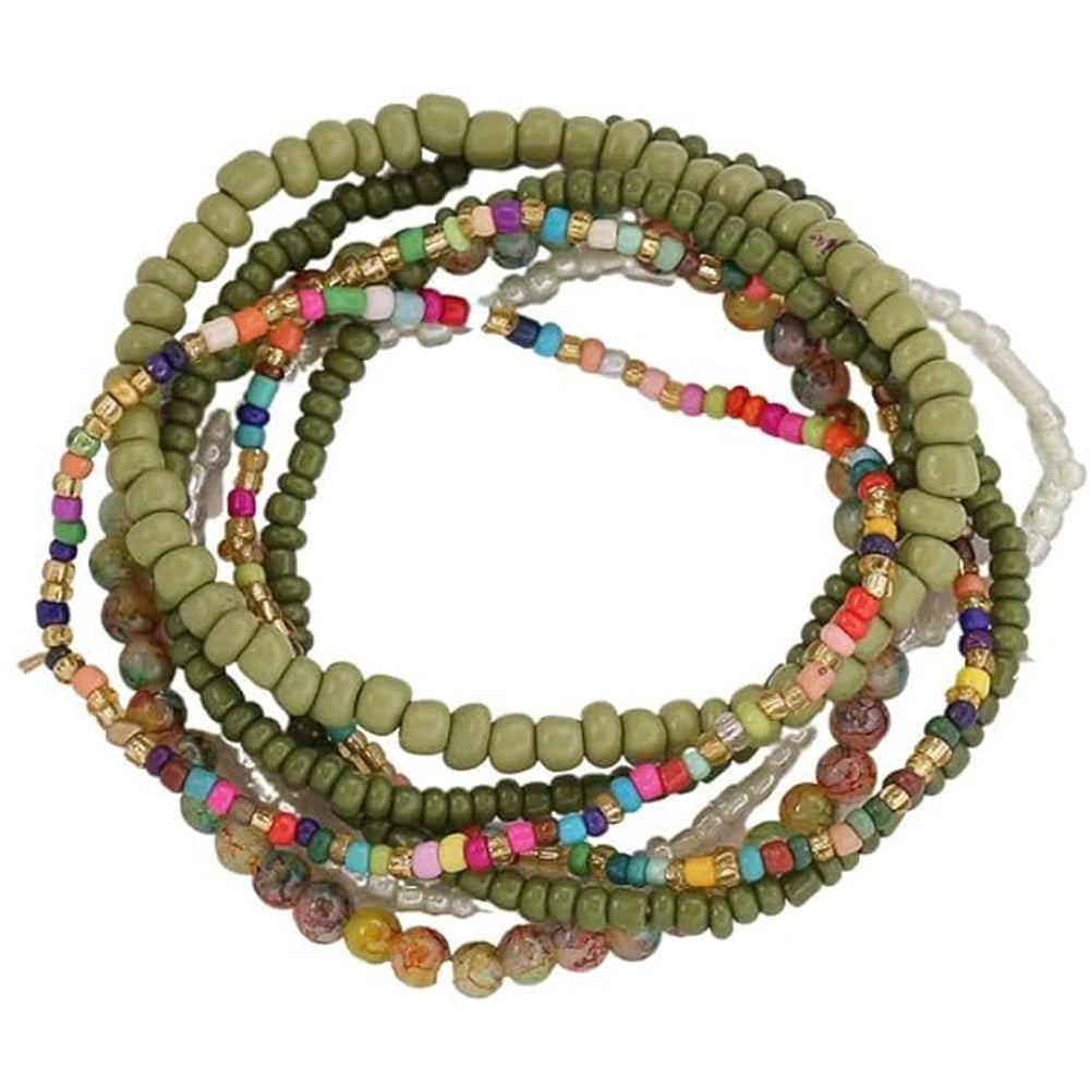 Handmade Bohemian Beaded Bracelets