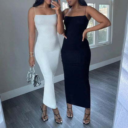 Body Con Spaghetti Dress