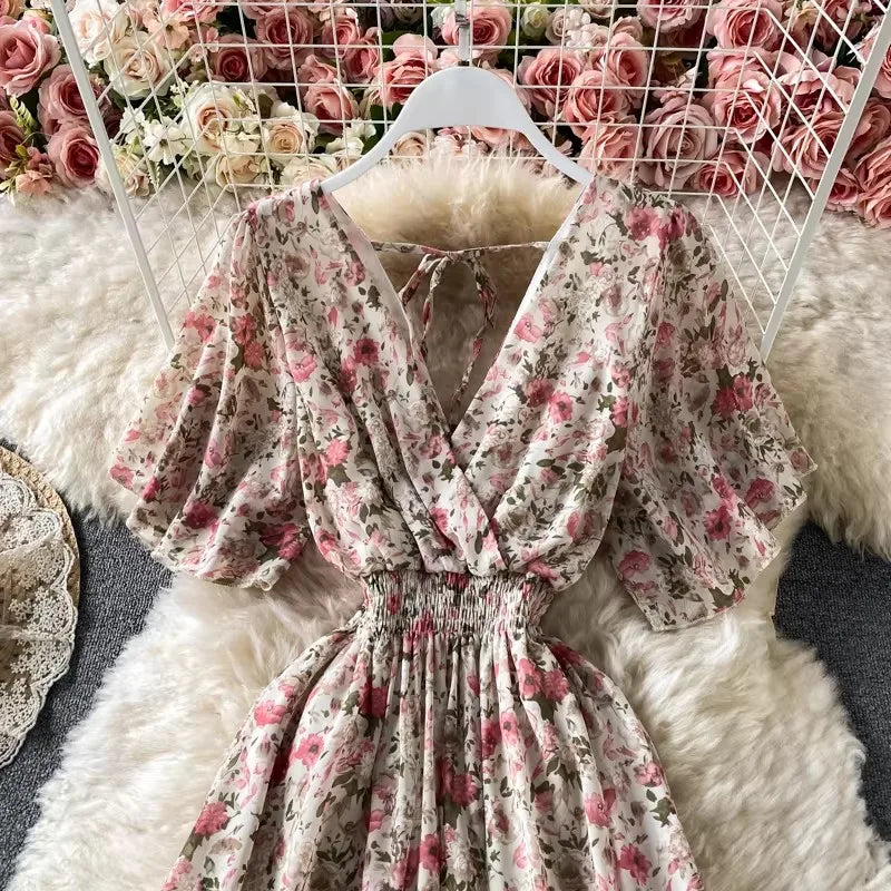Floral Vestidos Dress